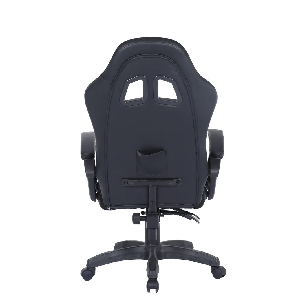 Racing Style Reclining Full Black Gaming Chair