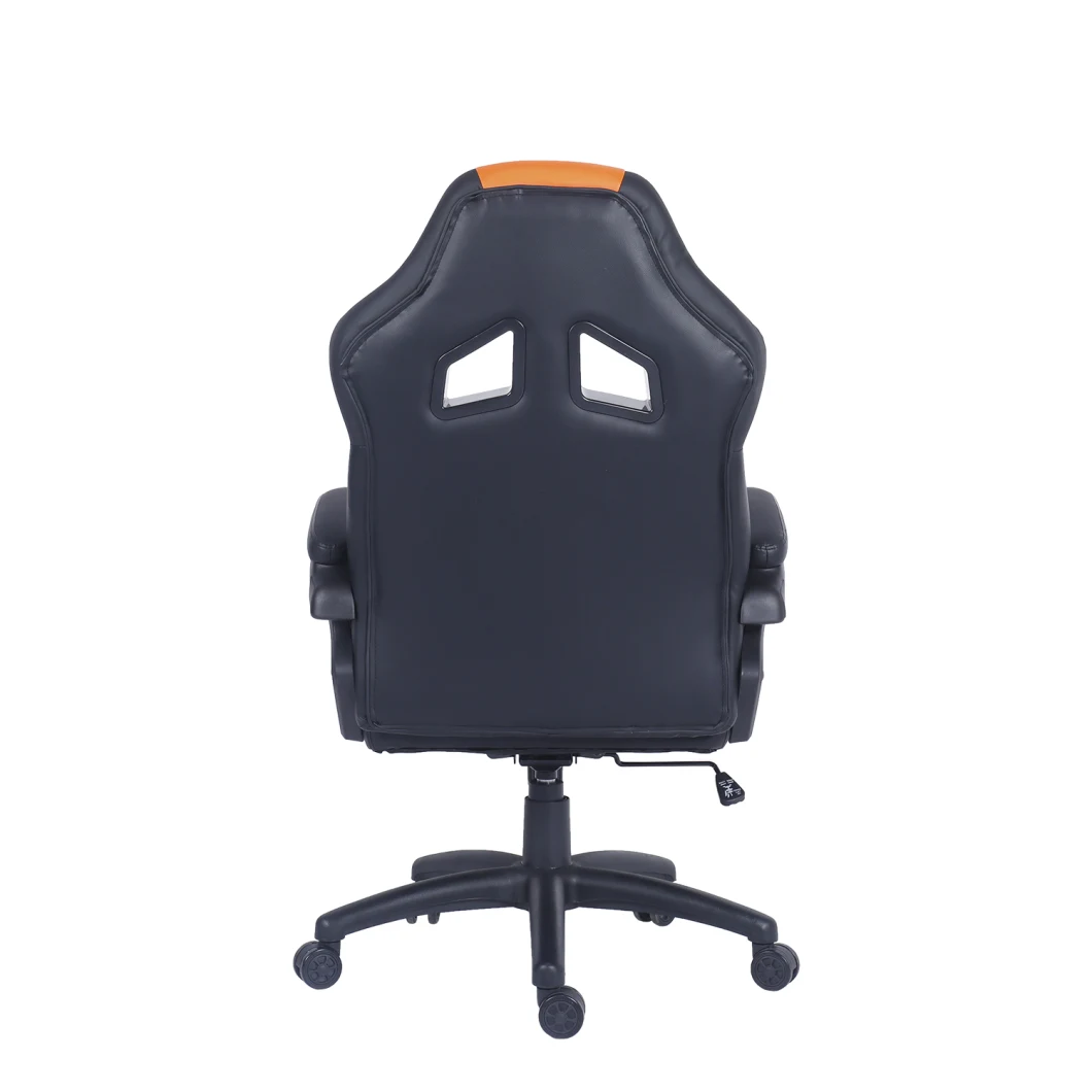 New Racing Chair Factory Wholesale Leather Orange Office Gaming Chair