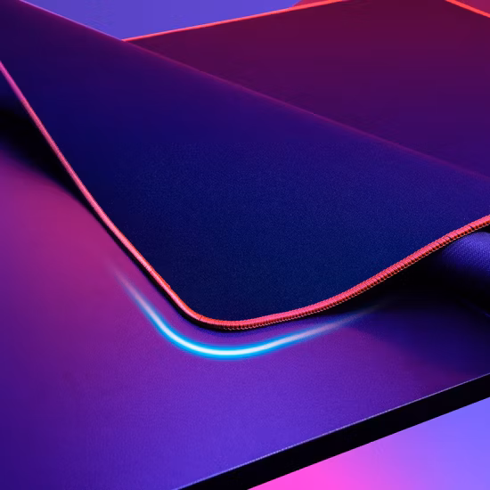 도매 맞춤형 전동 단일 모터 전기 컴퓨터 노트북 높이 조절 가능 앉아 스탠드 데스크 LED RGB 조명이있는 게이밍 스탠딩 데스크